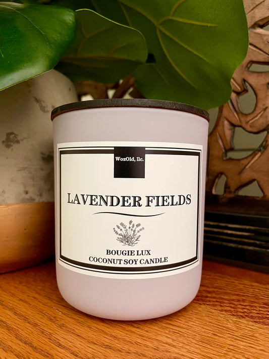 LAVENDER FIELDS Coconut Soy Candle