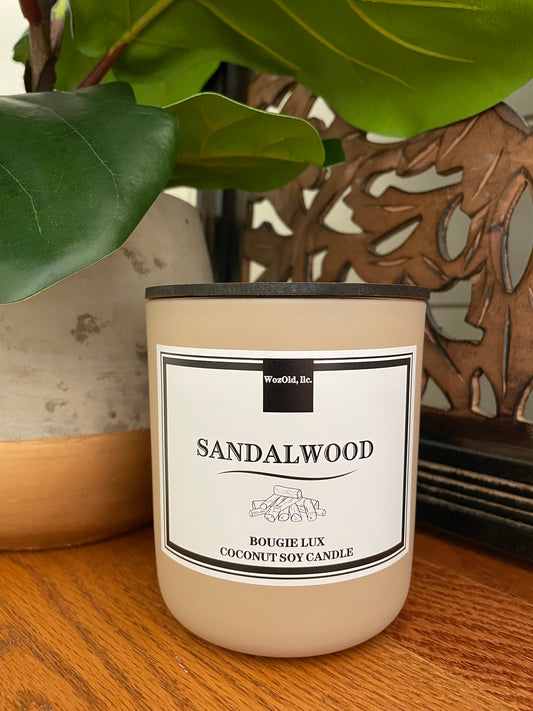 SANDALWOOD Coconut Soy Candle