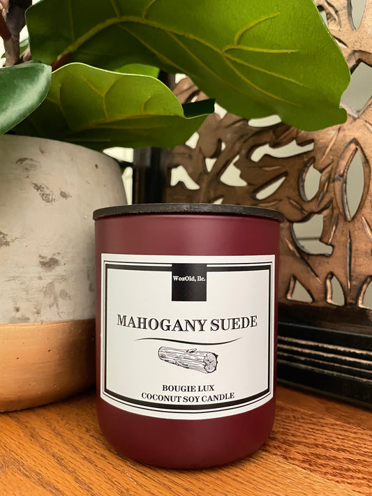 MAHOGANY SUEDE Coconut Soy Candle