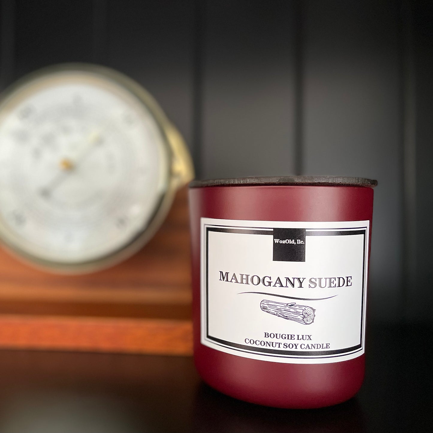 MAHOGANY SUEDE Coconut Soy Candle